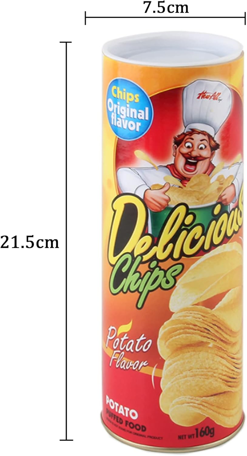 CXAFQ Serpent à Chips de Pomme de Terre - La Surprise Snakely! Éclatez de Rires avec Nos Boîtes de Croustilles Magiques et Farces Épatantes!