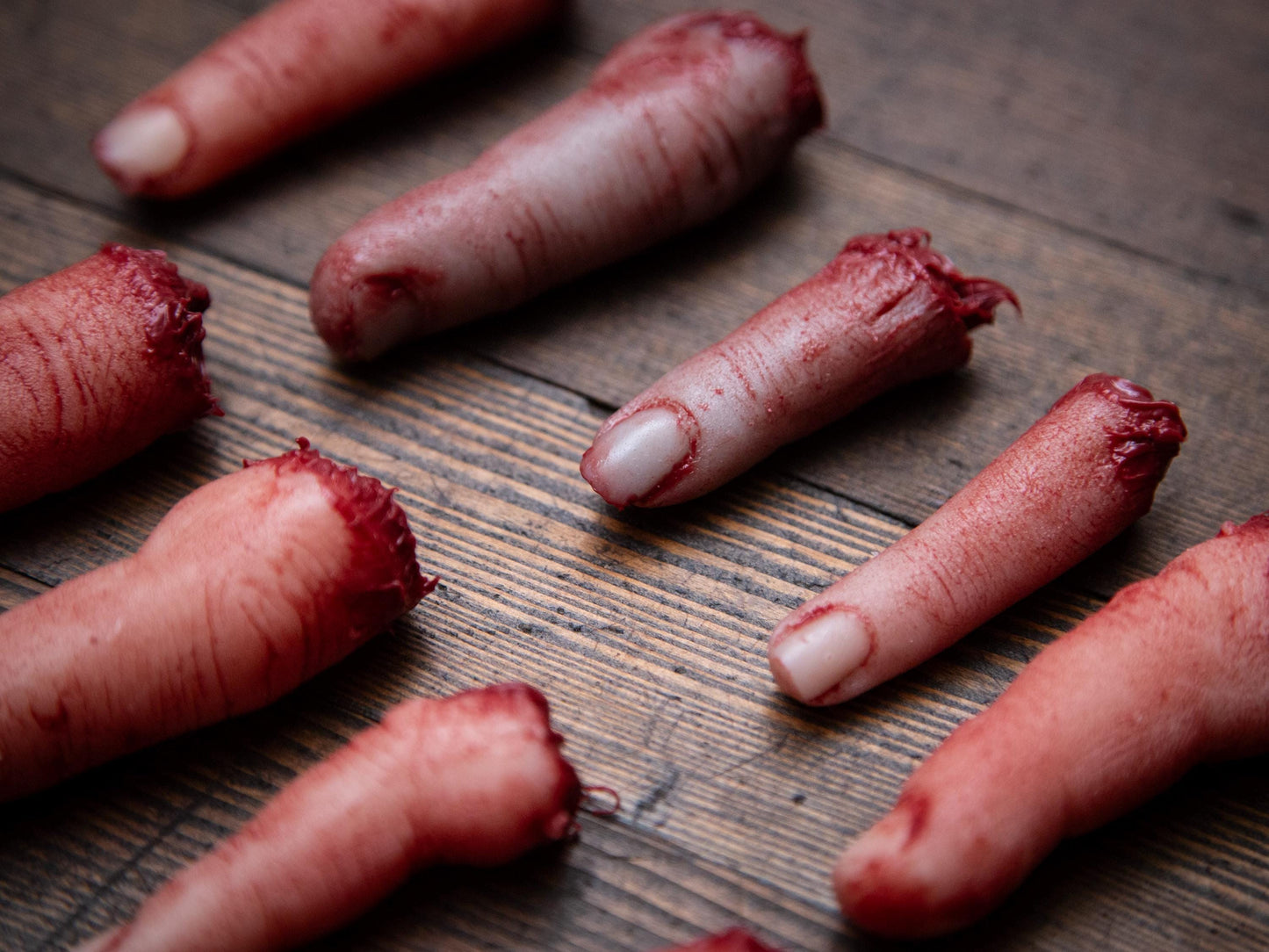 🔪 Doigt Tranché Réaliste – Accessoire Sanglant Ultra-Réaliste pour Halloween ou Effets Spéciaux de Film