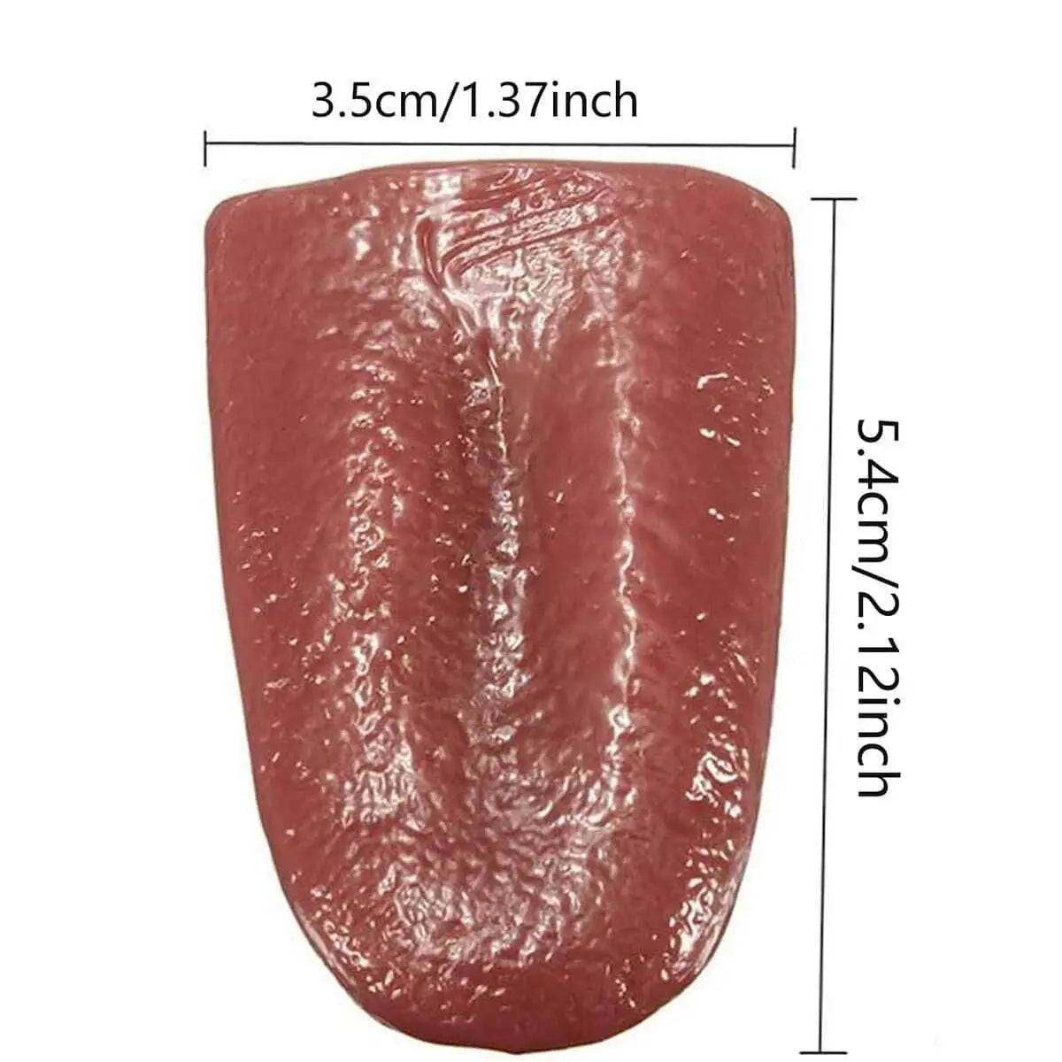 Jouet Farceur Langue en Silicone – Accessoire Halloween Effrayant et Drôle