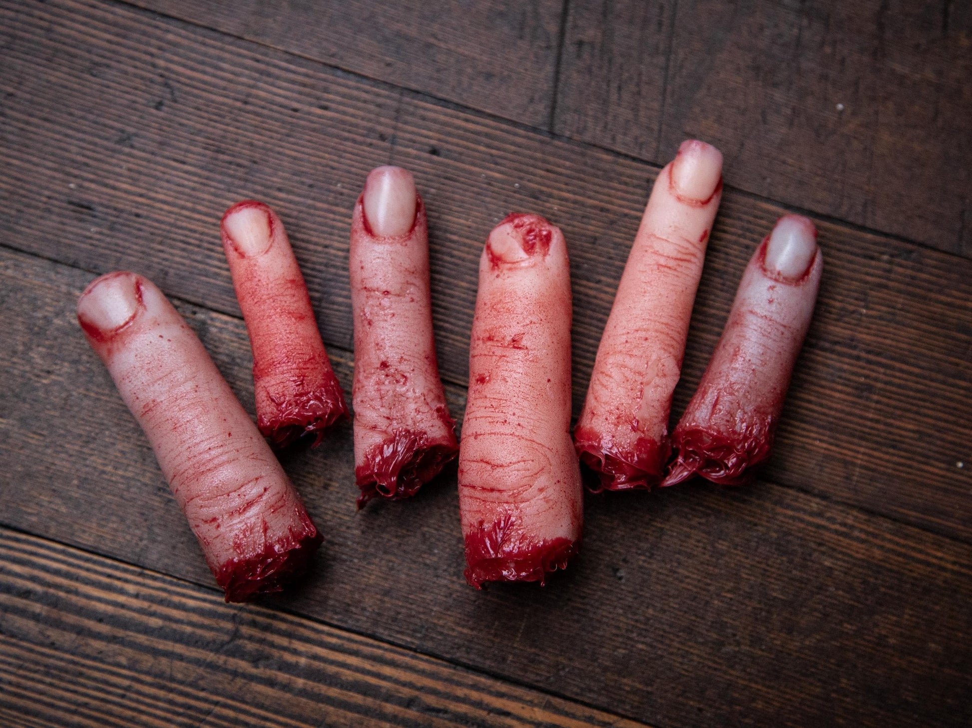 🔪 Doigt Tranché Réaliste – Accessoire Sanglant Ultra-Réaliste pour Halloween ou Effets Spéciaux de Film